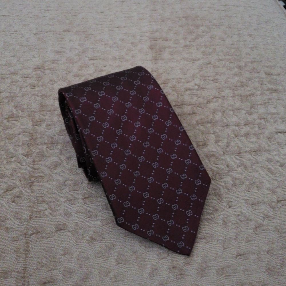 Gucci Monagram and (Guccissima)Tie